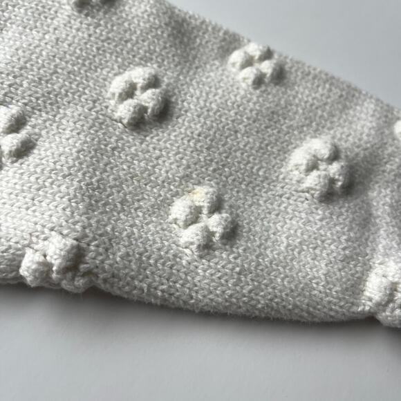 J.Crew Crewcuts Bobble Sweater for Girls in Ivory Size Small NWOT - Picture 4 of 5